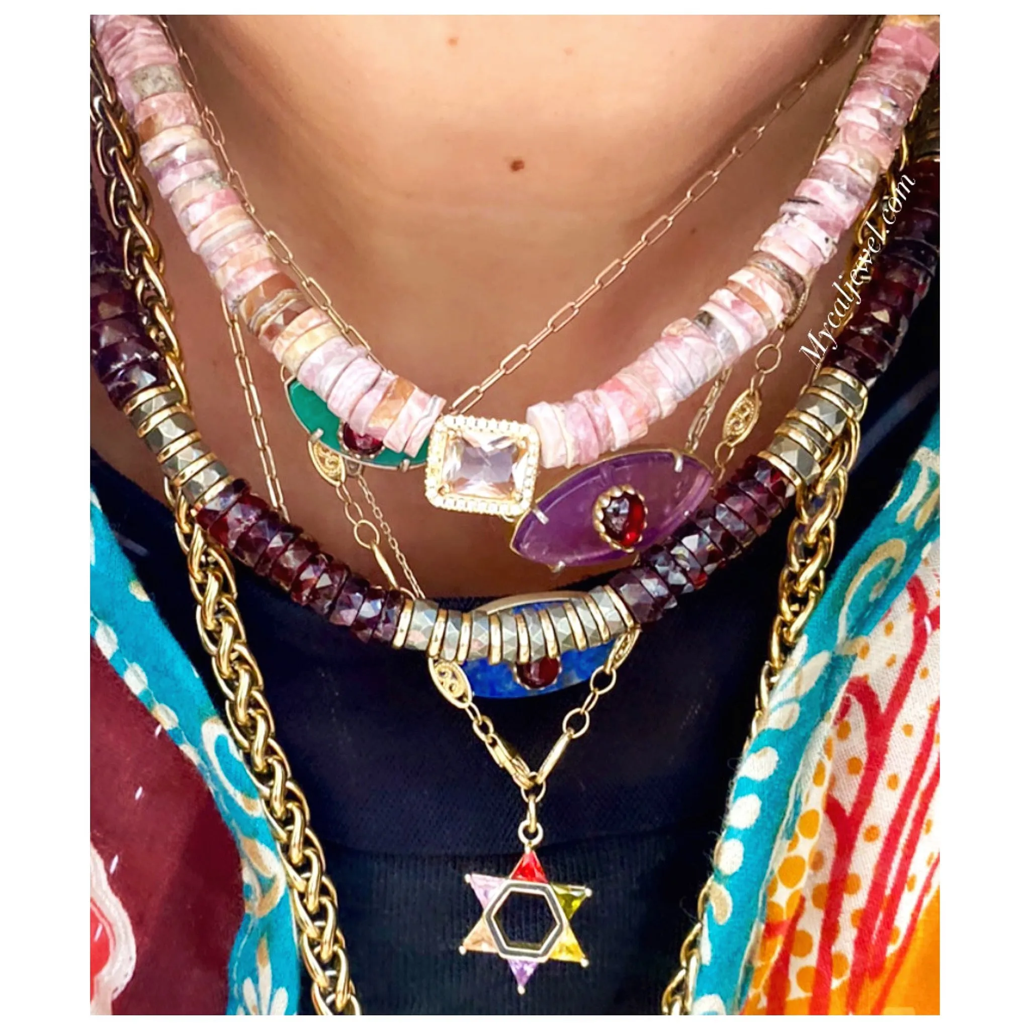 "Mémé" Magen David Necklace