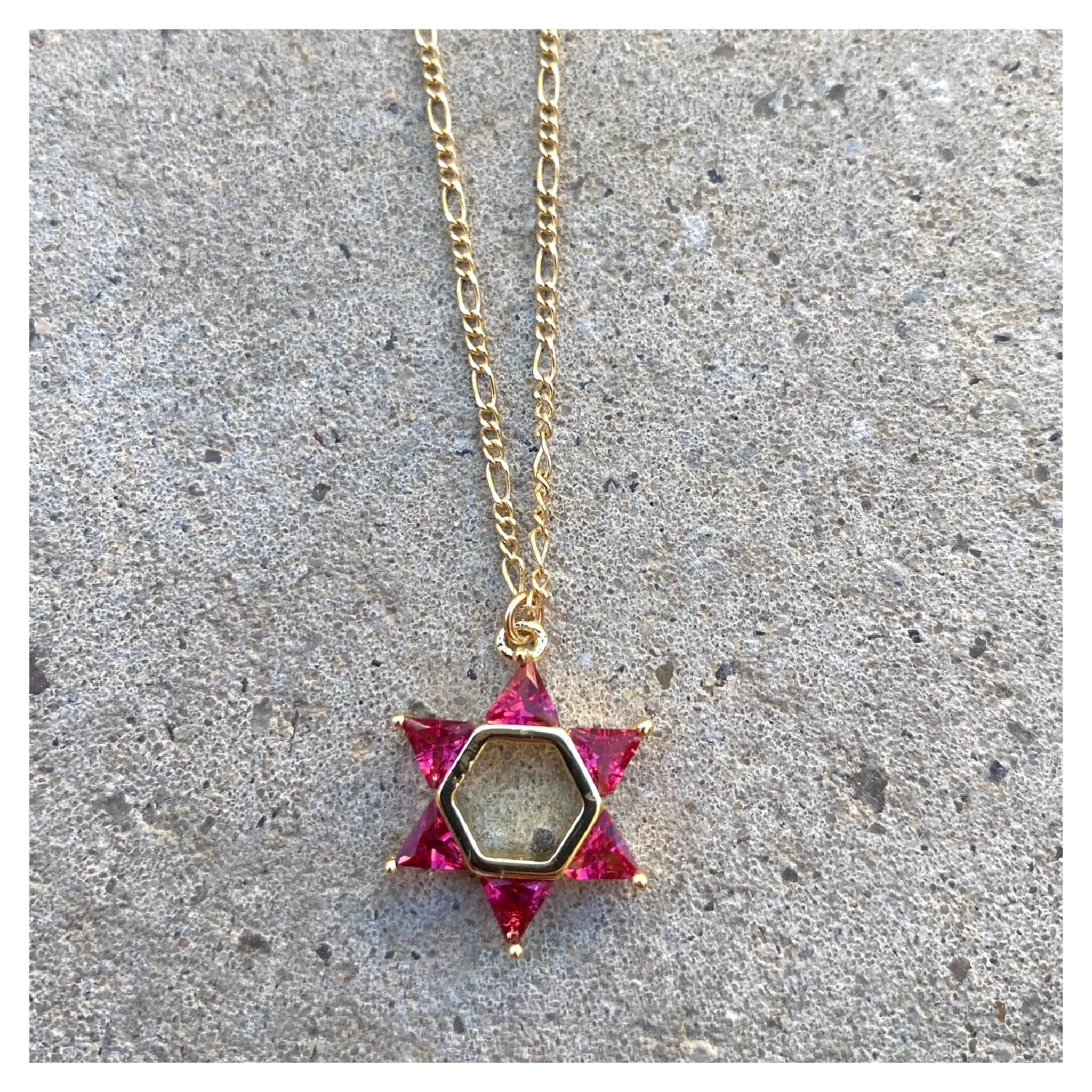 "Mémé" Magen David Necklace
