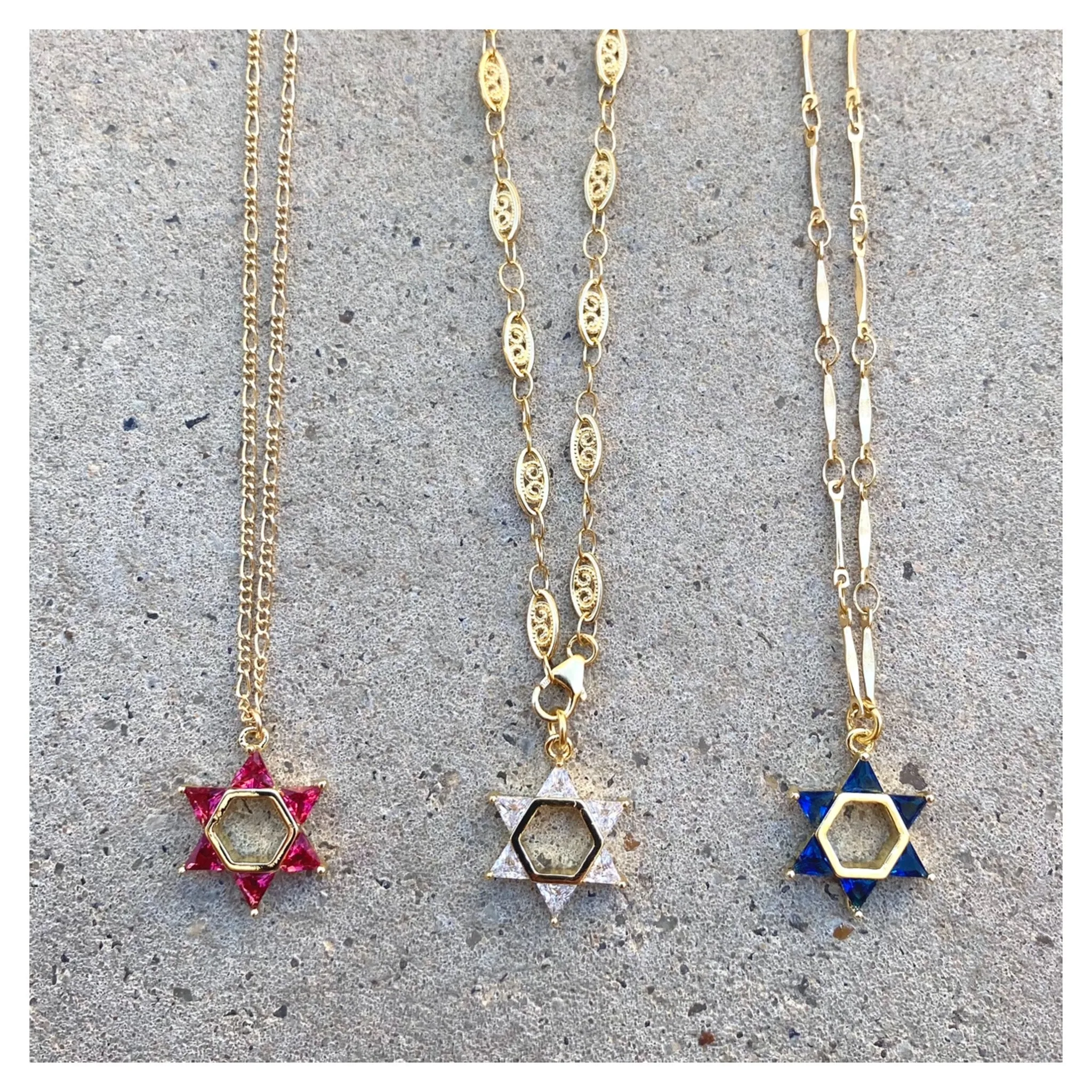 "Mémé" Magen David Necklace