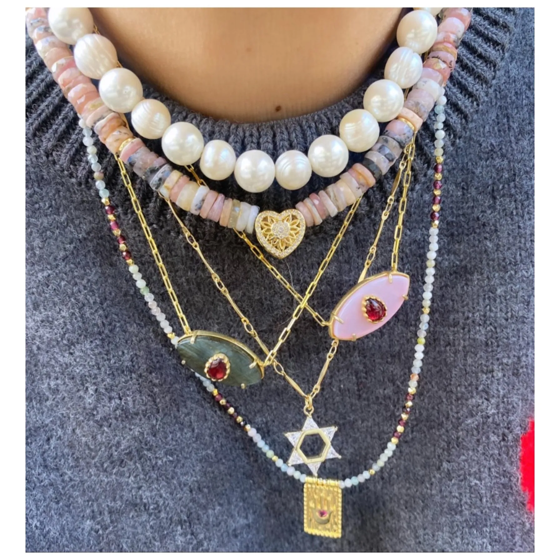 "Mémé" Magen David Necklace