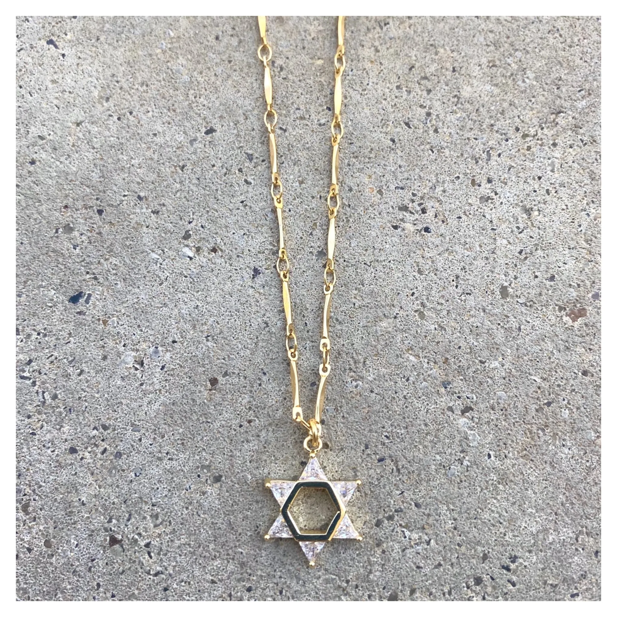 "Mémé" Magen David Necklace
