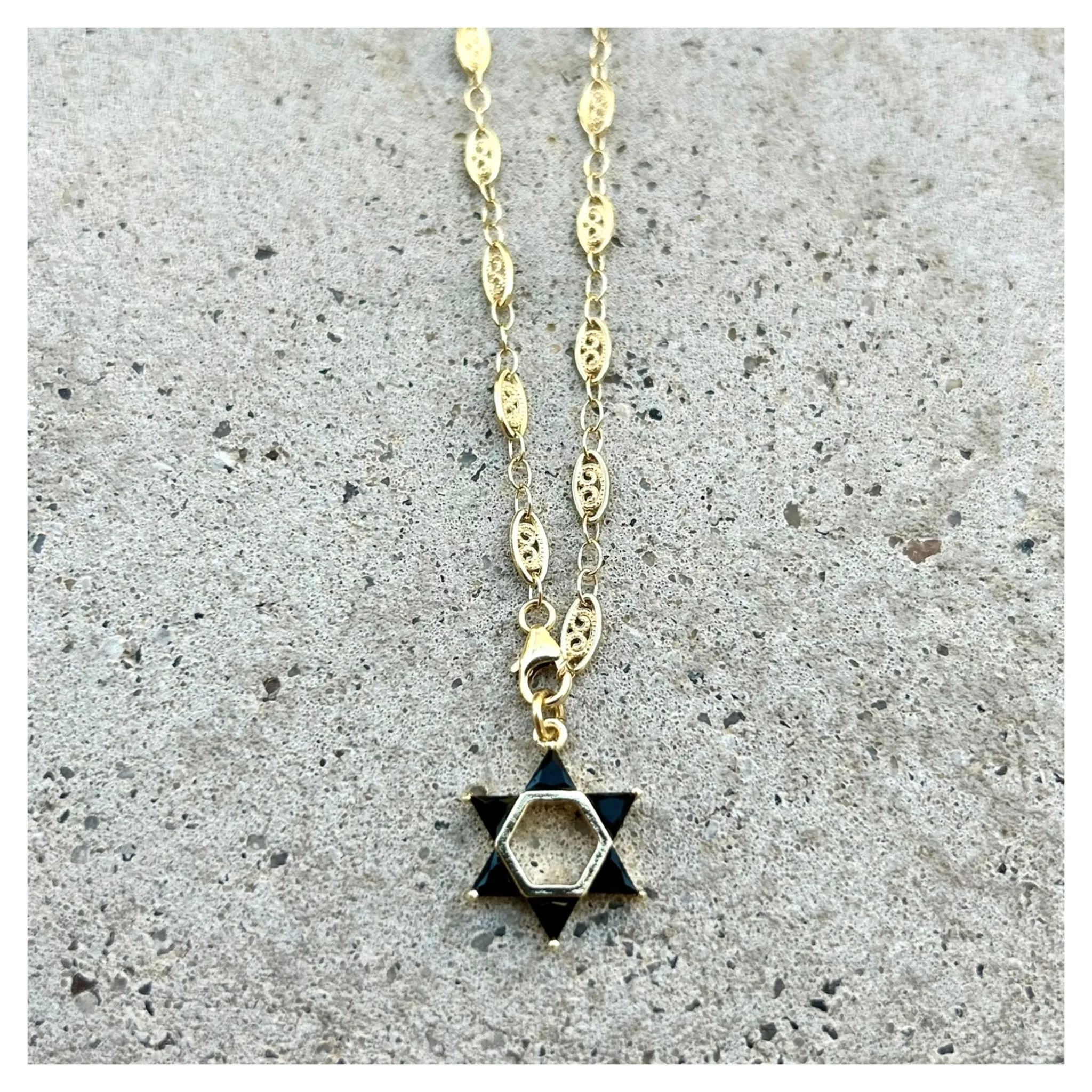 "Mémé" Magen David Necklace