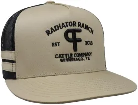 Rodeo Time Dale Brisby Radiator Ranch PF Brand Adjustable Snapback Hat for Men & Women, Breathable Baseball Cap, One Size
