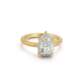 Scarlett Pear Solitaire Ring (1.93tcw)