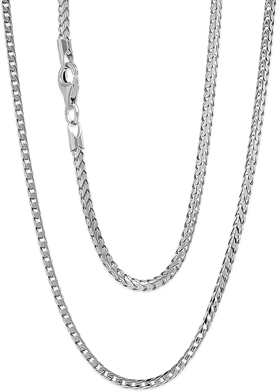 Silver Baseball Glove Pendant Necklace - 925 Sterling Silver with Cubic Zirconia Stones - Optional 2.3mm Franco Chain - Baseball Player Jewelry