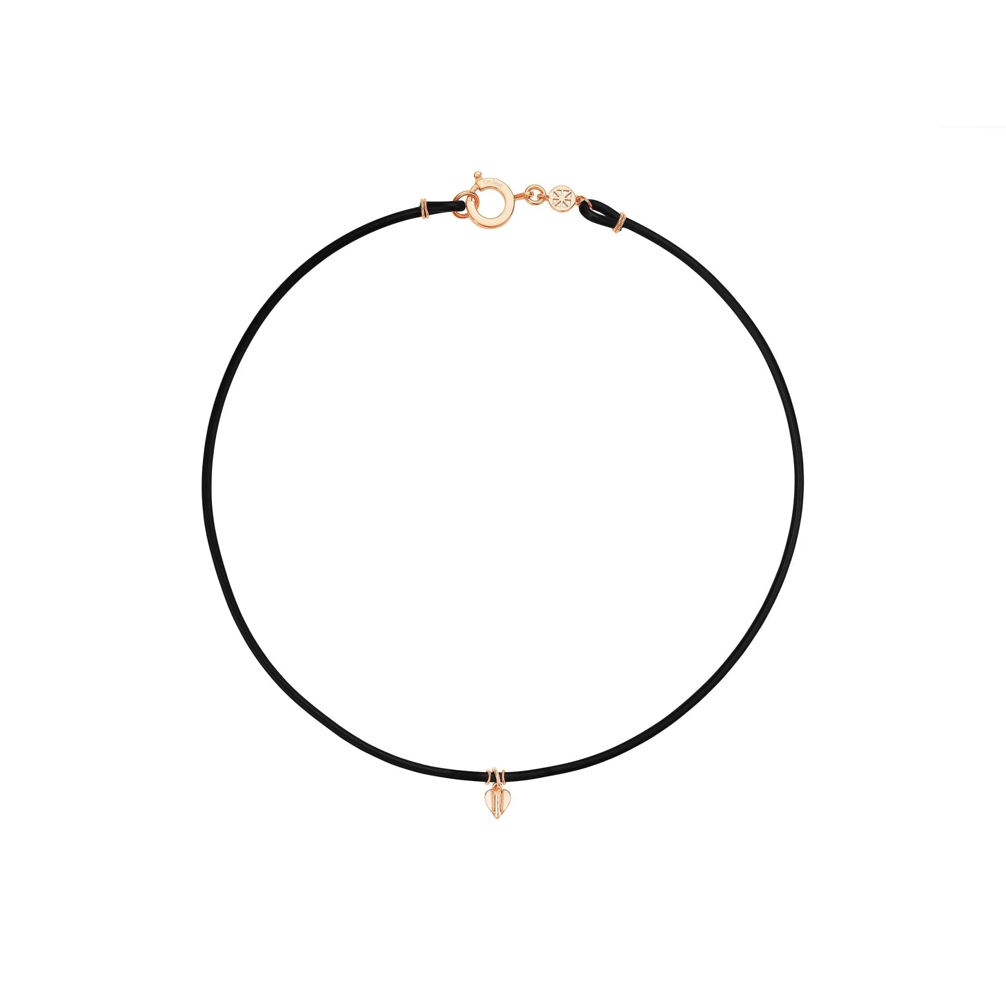 Small Rose Gold Wings of Love Alternative Necklace