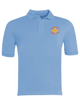 St Cuthbert's Catholic Primary School - Sunderland Sky Blue Polo