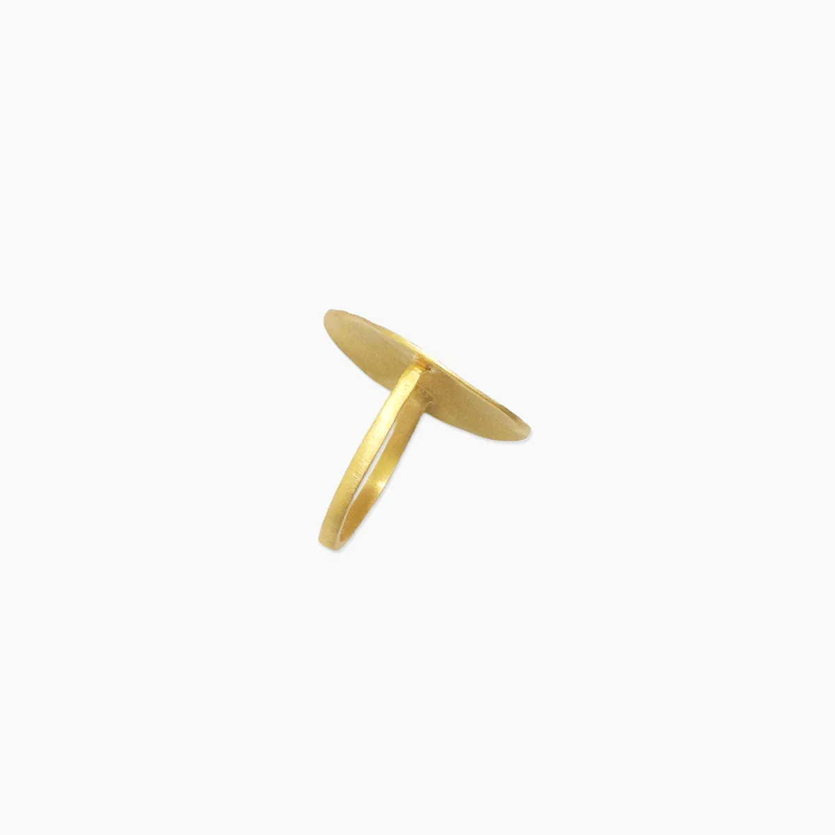 Statement Hammered Ring