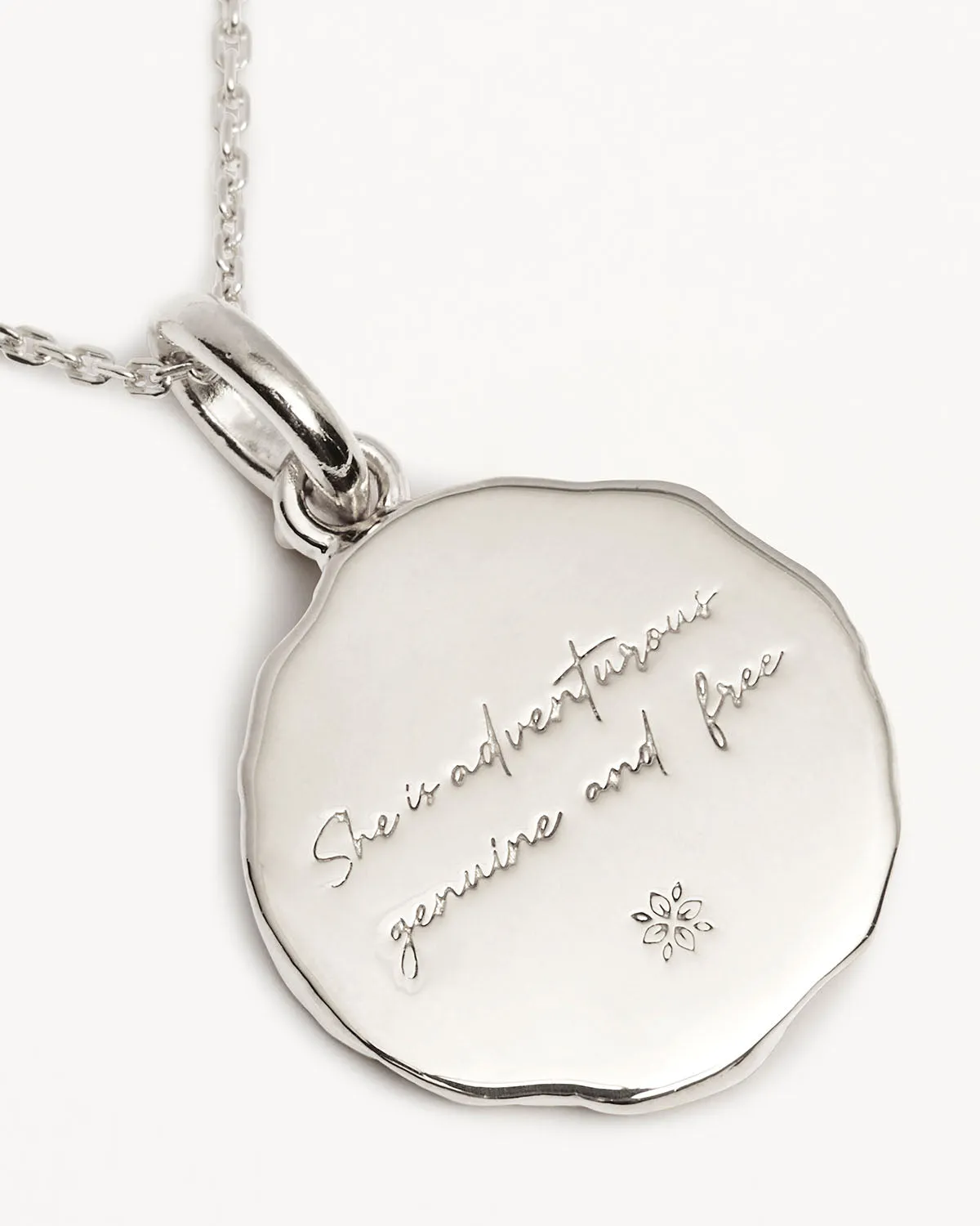 Sterling Silver She is Zodiac Necklace - Sagittarius