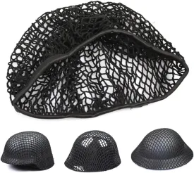 Tactics Airsoft Helmet Net Cover, Army Green Camouflage Net Cover for M1 M35 M88 MK1 MK2 GK80 Helmet