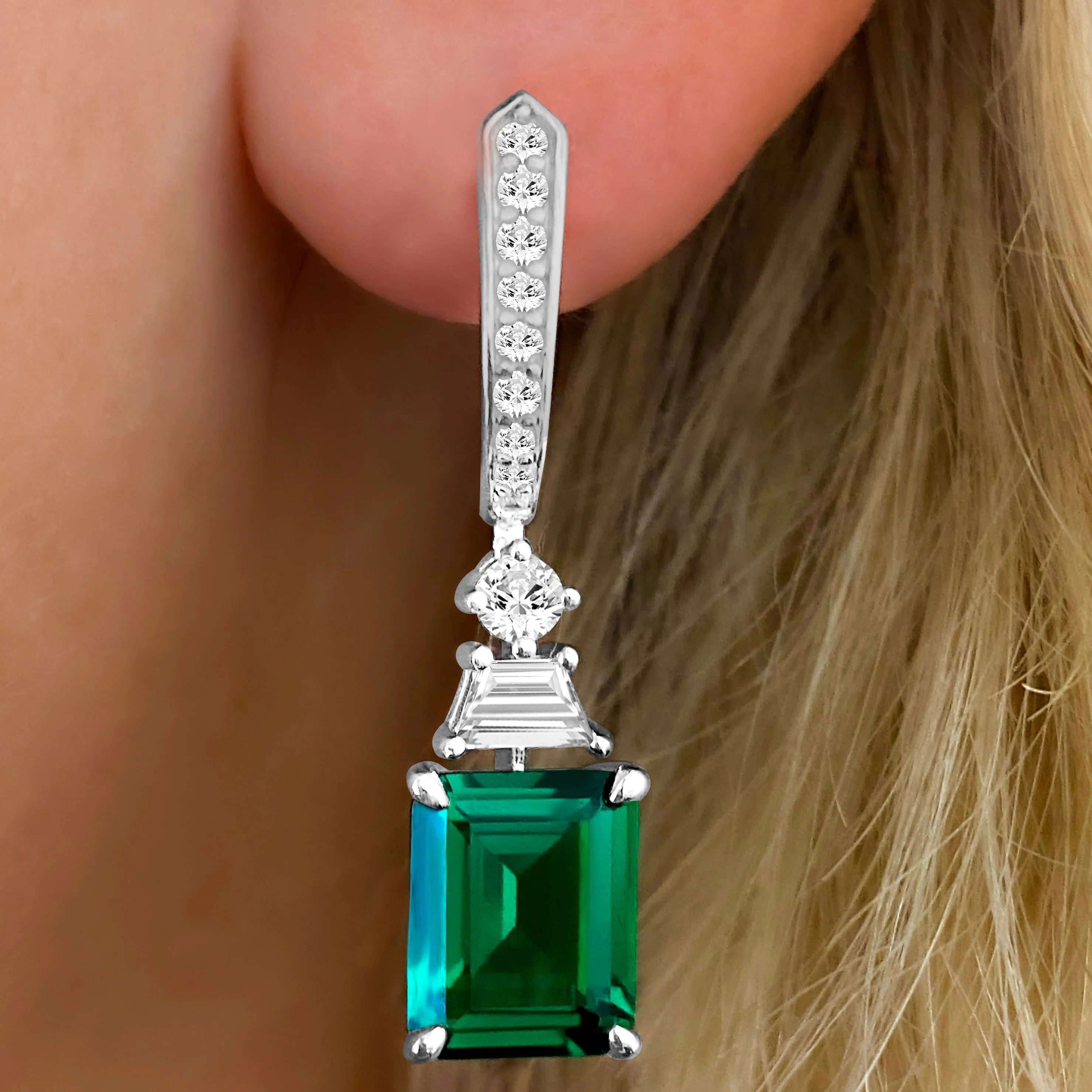 Tatyana Multi Gem Earrings