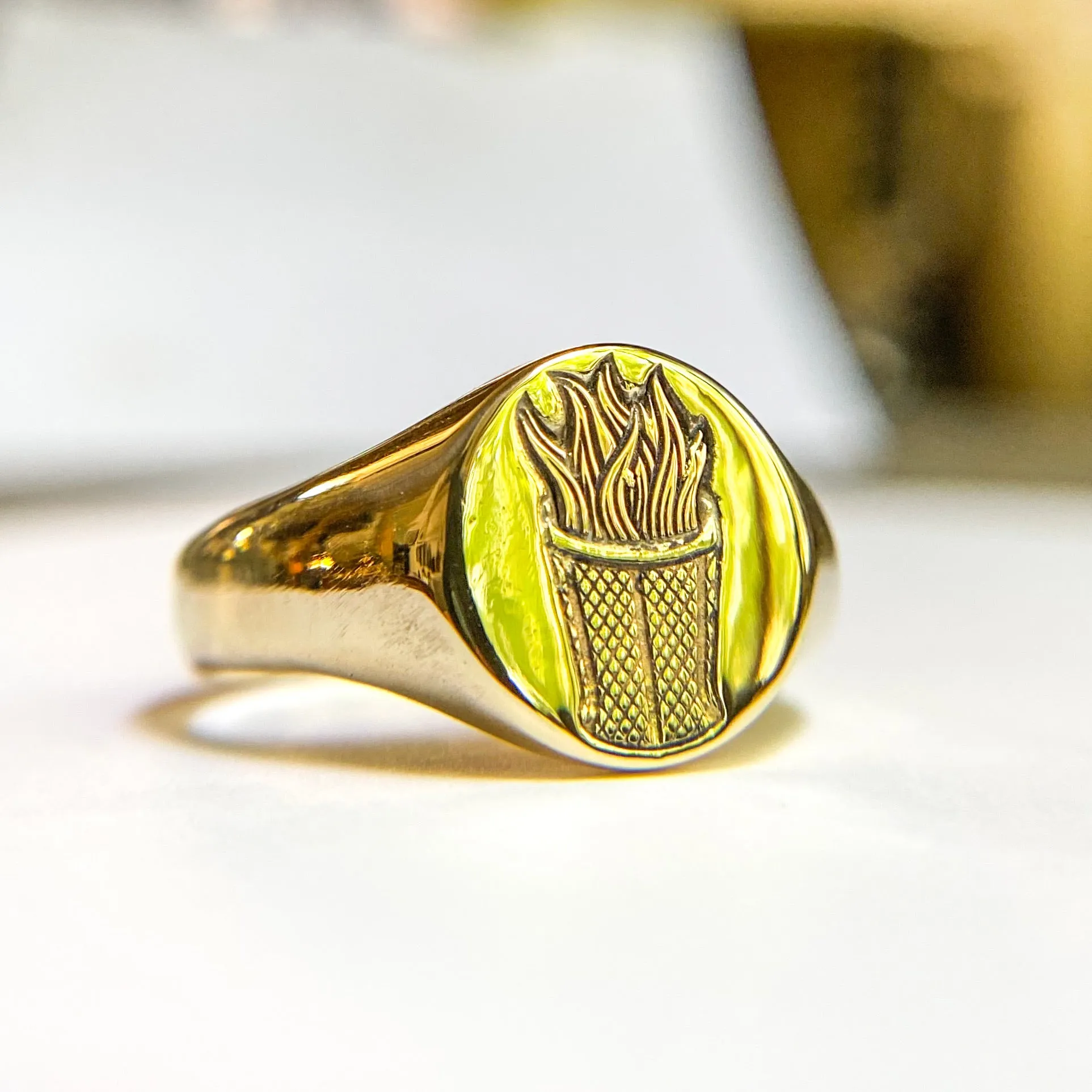 Trash Fire Signet