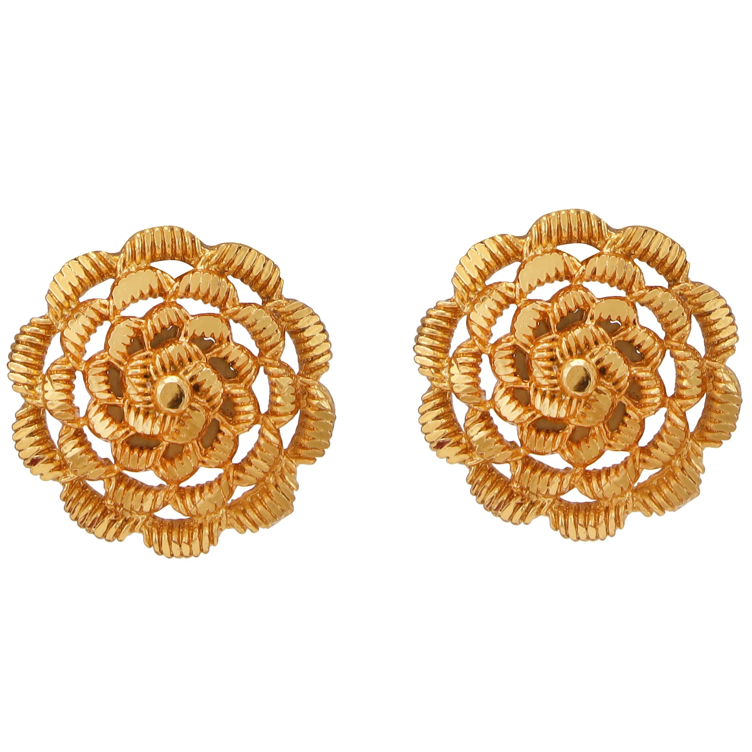 Trichakra Kanthi With Small Studs