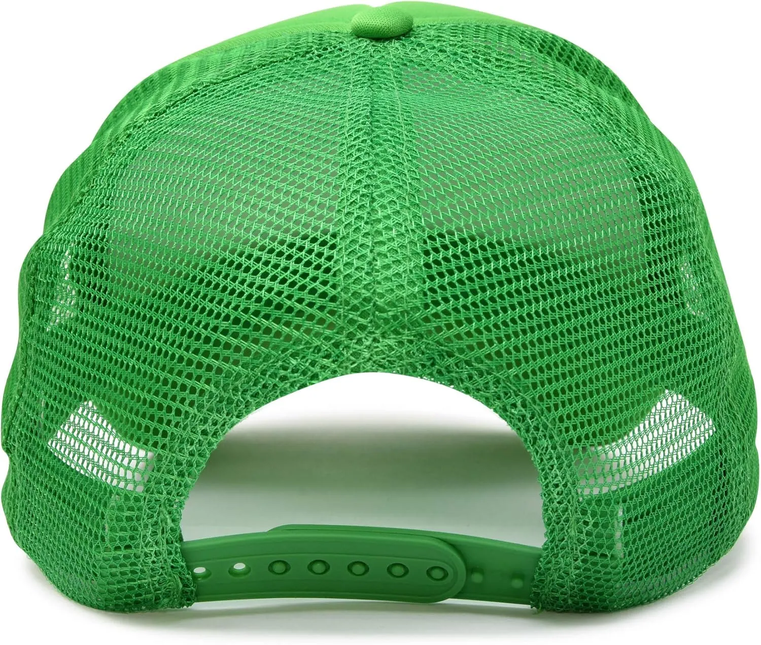 Trucker Hat Mesh Cap Solid Colors Lightweight with Adjustable Strap Small Braid