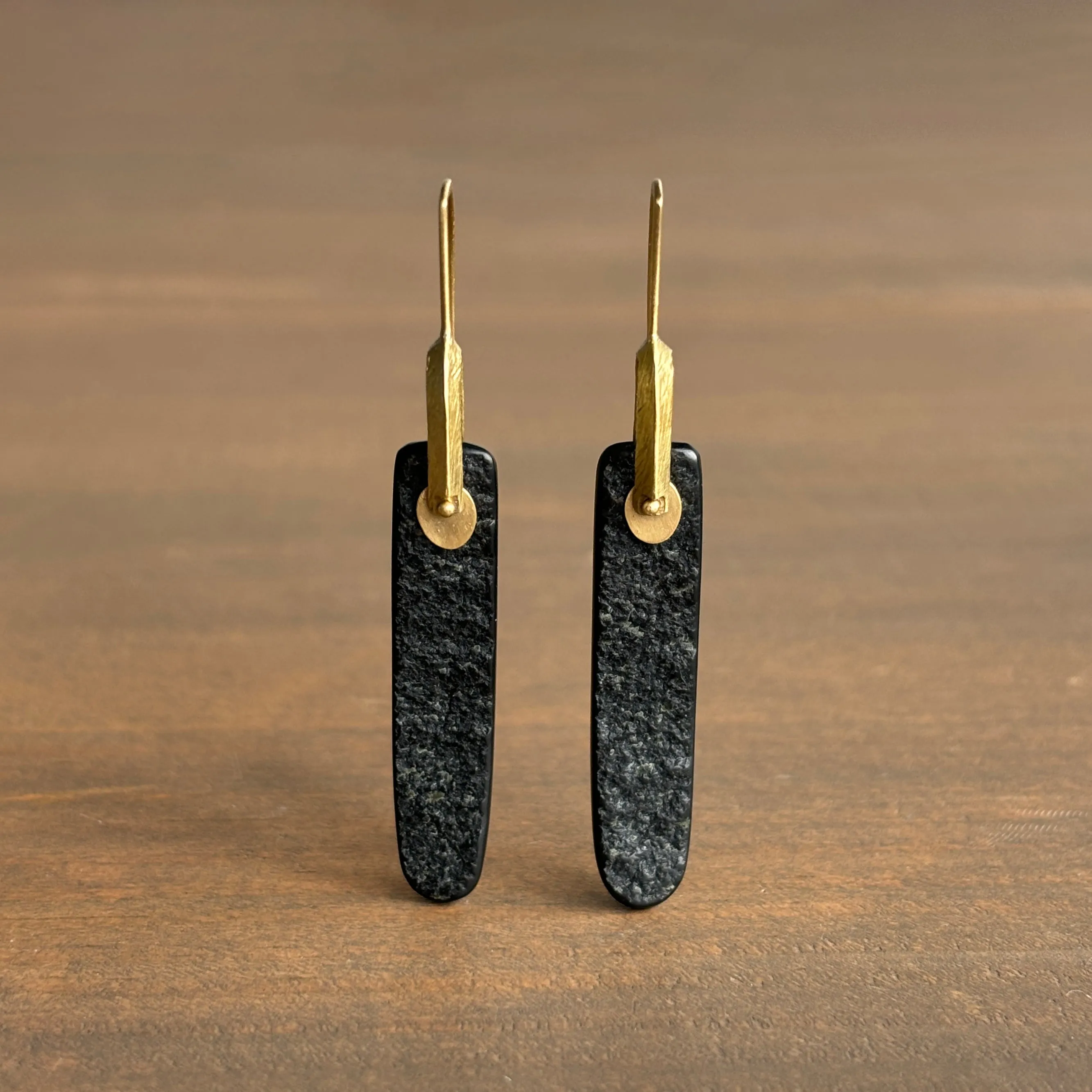 Wyoming Jade Bridle Bit Earrings