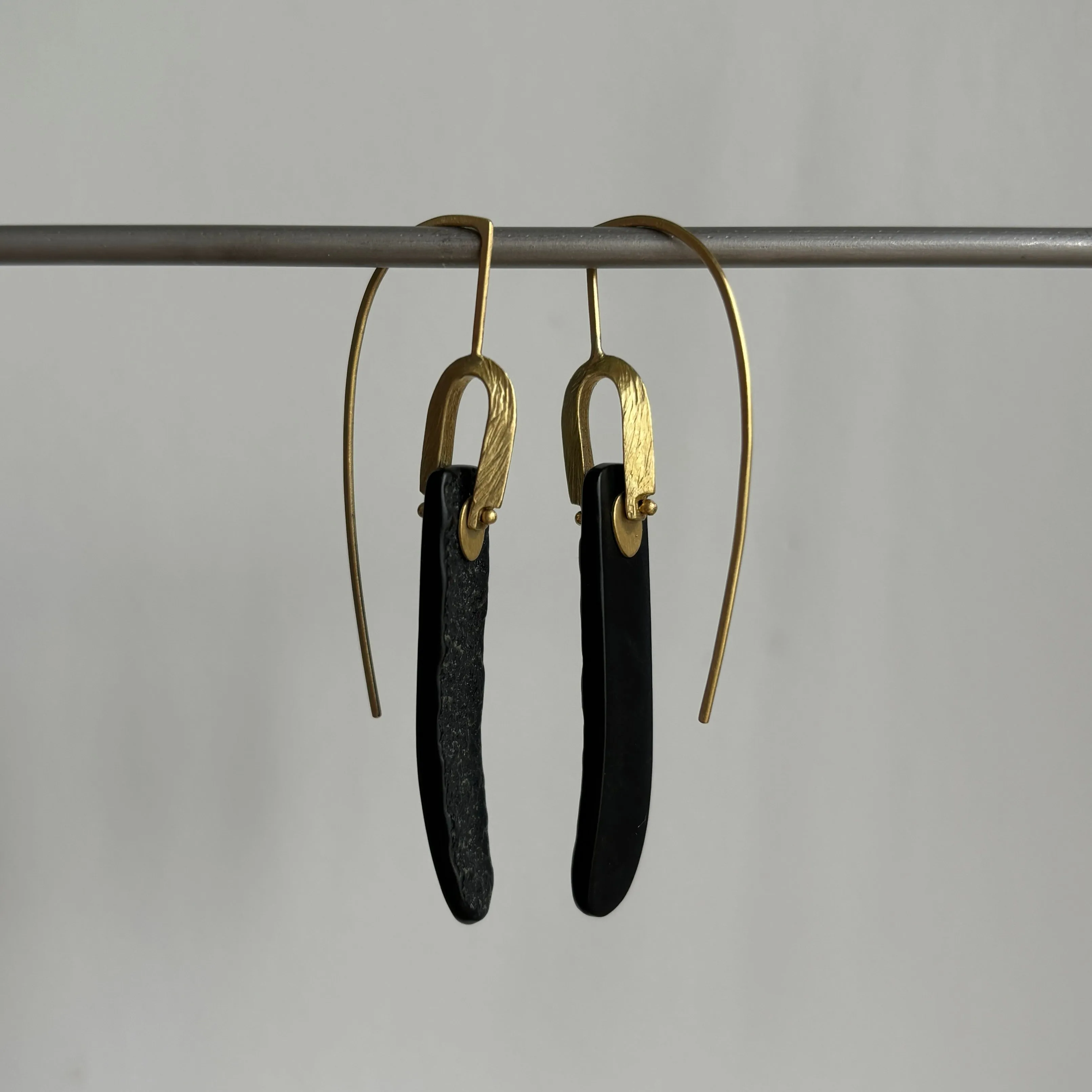 Wyoming Jade Bridle Bit Earrings