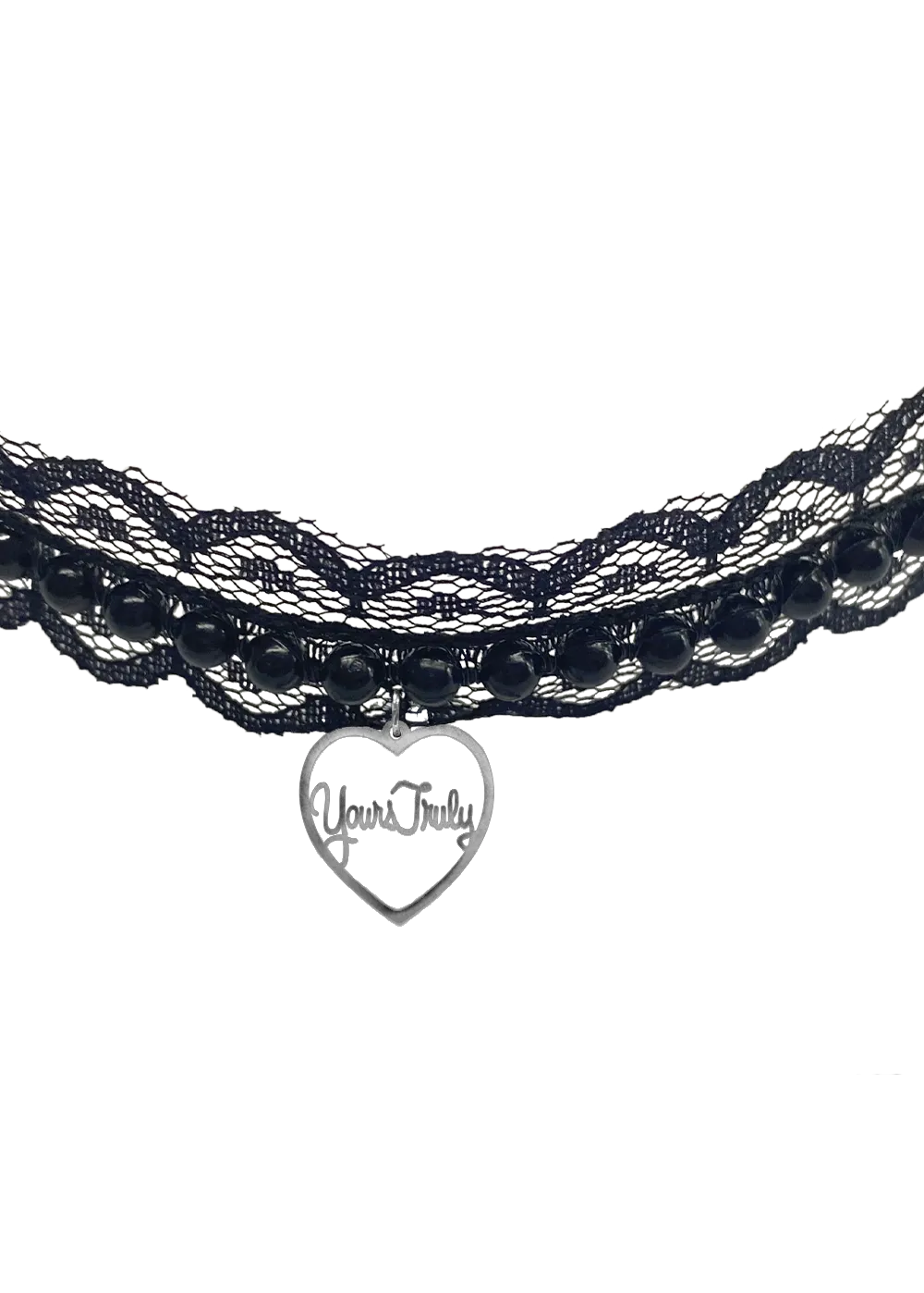 yours truly 10th anniversary choker