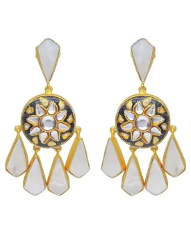 Zoha Earrings | Night & Sky